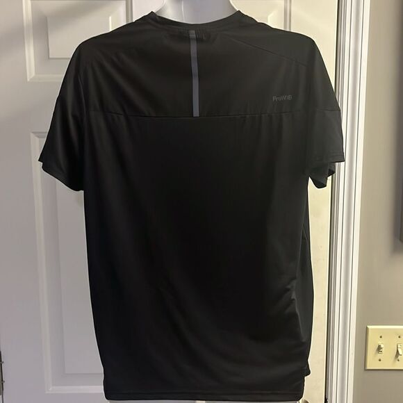 Spyder Active Men’s ProW=B Black Short Sleeve Shirt with Mesh- Medium - Picture 8 of 11